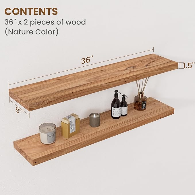 Floating Shelves for Wall Decor, Wall Shelves - Image 2
