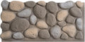 1 Pack PU Faux Stone Panel 47"w x 23.23"h x 2"d Stone Veneer by Unknown