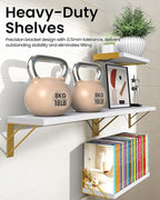 BAYKA Wall Shelves for Bedroom Decor, Floating Wall Shelf for Living Room - Image 4