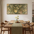 Large Framed Vintage Botanical Wall Art - Image 6