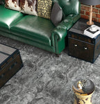 Livelynine Charcoal Concrete Wallpaper Peel and Stick Grey Contact Paper - Image 8