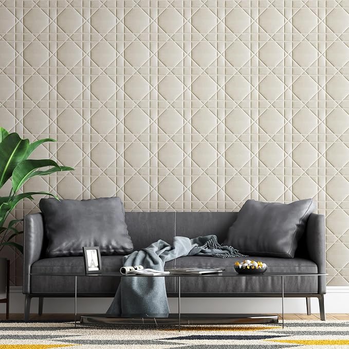 Velvet 3D wall Panels for Interior wall Decor Peel and Stick, Soundproof - Image 2