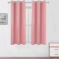 LEMOMO Pink Thermal Blackout Curtains/38 x 63 Inch/Set of 2 Panels Room by Lemomo