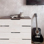 White Wood Contact Paper for Cabinets and Drawers Wood Grain Peel and Stick - Image 2