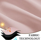 RYB HOME Bedroom Blackout Curtains 63 inches Long, 100% Blackout Thermal - Image 7