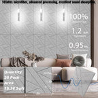 【20 Pack】 Acoustic Panels Self-Adhesive - Image 5