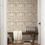 COMSTICKC 3D Peel and Stick Faux Stone Wall Sticker, Ultra-Light Thin PVC Rock - Image 8