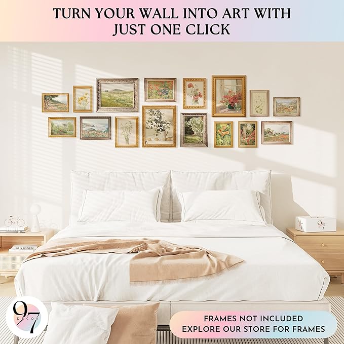 97 Decor Vintage Floral Wall Art - Image 3