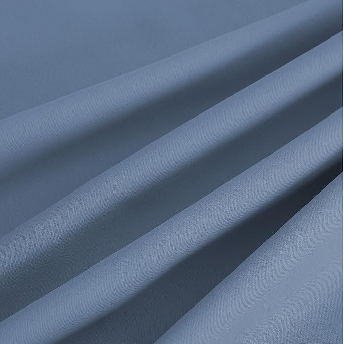NICETOWN Stone Blue Energy Saving Drapes - Image 9