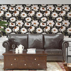 Daisy Floral Wallpaper Peel and Stick Boho Wallpaper - Image 6