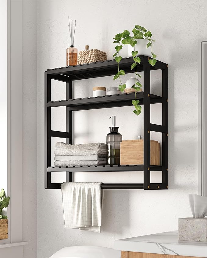 Galood Bathroom Shelves Towel Racks Over Toilet Storage by Galood