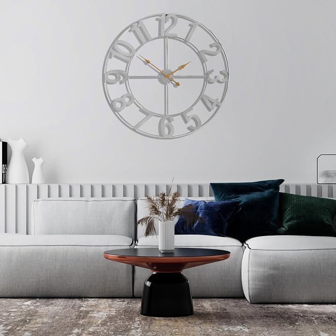 Sorbus Large Wall Clock for Living Room Decor - Image 5