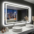 LED Bathroom Mirror with Lights by FICTOR