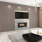 8-Pack WPC Wall Panels 108’’ x 6.1’’ 3D Slat Wall Panel Acoustic Wall Paneling - Image 5