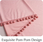 NICETOWN Blush Pink Velvet Curtains 84" Long - Image 5