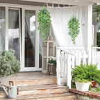 Whonline 3 Pack Artificial Hanging Plants Fake Plants - Image 7