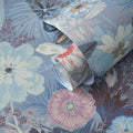 Ismoon Floral Peel and Stick Wallpaper Vintage Blue Contact Paper Jellyfish by Ismoon