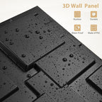 Heikki 30 Pack 3D Wall Panel for Interior Wall Décor, PVC Flower Textured Wall - Image 2