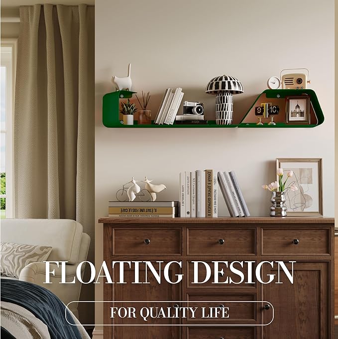 Floating Shelves, Wall Shelf, Book Shelf, Display Shelves - Image 4