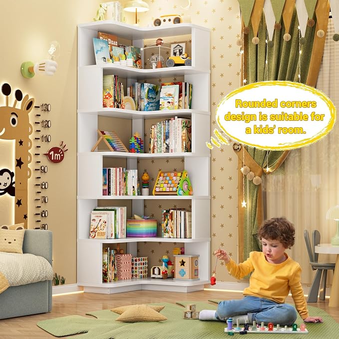 Armocity Corner Book Shelf - Image 8