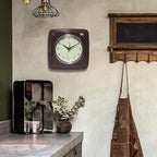 Infinity Instruments Square Retro Wall Clock - Image 4