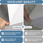Vinjiasin Grasscloth Peel and Stick Wallpaper Vintage Textured Contact Paper - Image 5