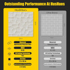 6-Pack Acoustic Wall Panels Sound Absorbing Panels, 6-Piece 24" X 24" - Image 5
