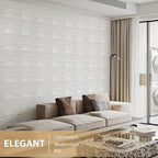 Heikki 30 Pack 3D Wall Panel for Interior Wall Décor, PVC Flower Textured Wall - Image 5