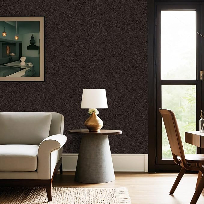 Brown Peel and Stick Self Adhesive Wallpaper - Image 7