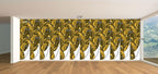 Vintage Gold Banana Leaf Bathroom wallpeper Living Room Bedroom Tropical Plant - Image 4