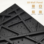 Heikki 30 Pack 3D Wall Panel for Interior Wall Décor, PVC Flower Textured Wall - Image 2