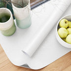 White Textured Wallpaper Peel and Stick - Image 7