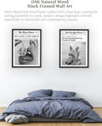 iHery Premium Natural Black OAK Wood 12x16in Having A Resting Face Prevents - Image 7
