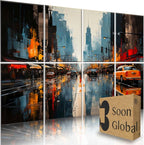 Soon Global 8-Pack Acoustic Panels, Soundproof Wall Panels, 48 X 32 Inches by SoonGlobal