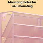 Kuntine.B 6-Tier Wall File Organizer Hanging File Organizer Cubicle Organizer - Image 4