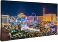 AIYISU Las Vegas Wall Art Skyline Cityscape Picture Wall Decor City Lconic by HOME