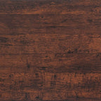 Dimoon 236''x17.7'' Red Brown Wood Stick and Peel Wallpaper Waterproof Wood by DIYYOURMOON
