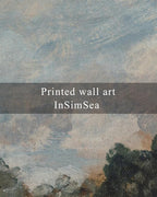 InSimSea Framed Canvas Wall Art, Vintage Landscape Painting, Rustic Nature - Image 7