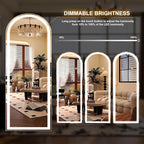 Easly 21"x56" Arched Full Length Mirror - Image 6