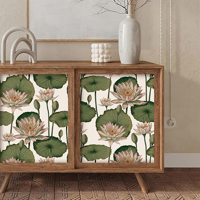 Orainege Floral Wallpaper Peel and Stick Floral Contact Paper Boho - Image 5