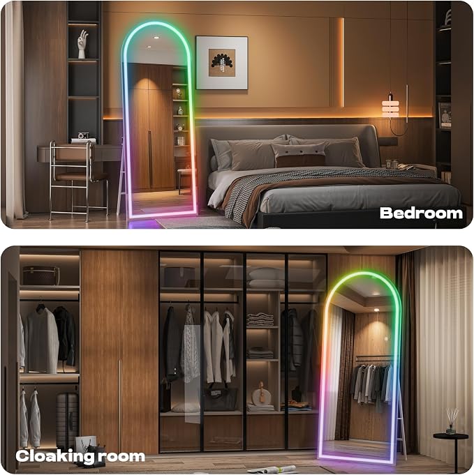 Hasipu Arch Full Length Mirror 81 x 34 in - Image 3