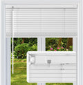 No Drill No Tool 1" Vinyl Mini Blinds, Light Filtering Horizontal Window Blinds by Unknown