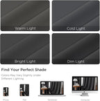 CUCRAF Dark Grey Blackout Curtains 72 inch Length 2 Panels Set, Rod Pocket Room - Image 4