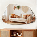 FICTOR Irregular Asymmetrical Wall Mirror, Living Room, Dining Room by FICTOR