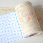 AbaBoorty Yellow Floral Wallpaper Border Decor 394"X4.1" Peel and Stick Wall - Image 7
