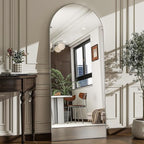 57" x 20" Arched Full Length Mirror by WISSMILESHOME