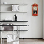 Clockswise Vintage Grandfather-Style Wall Clock - Image 3