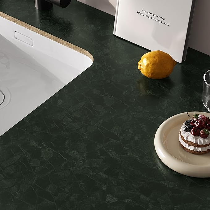 Dark Green Peel and Stick Wallpaper - Image 6