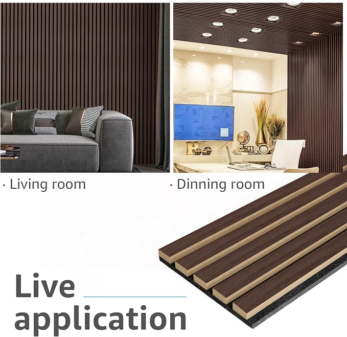 Art3d 4pcs-107 x 8in Slat Acoustic Panel - Image 4
