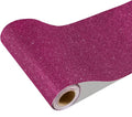 CRE8TIVE Deep Pink Glitter Wallpaper Border Peel and Stick Wall Border Stickers by CRE8TIVE